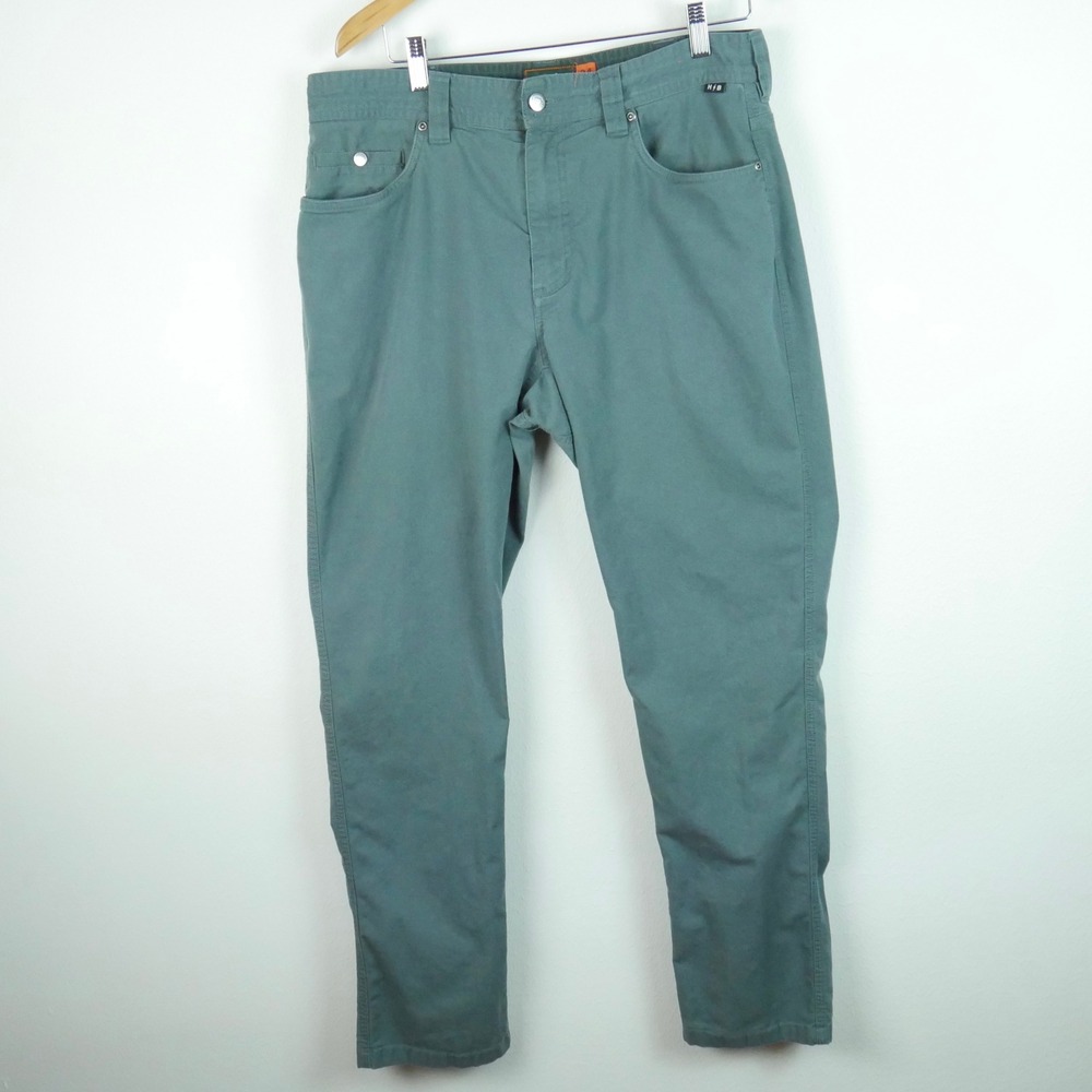 Howler Brothers Frontside Tech Pants 34x32 Gorpcore Performance Stretch Canvas